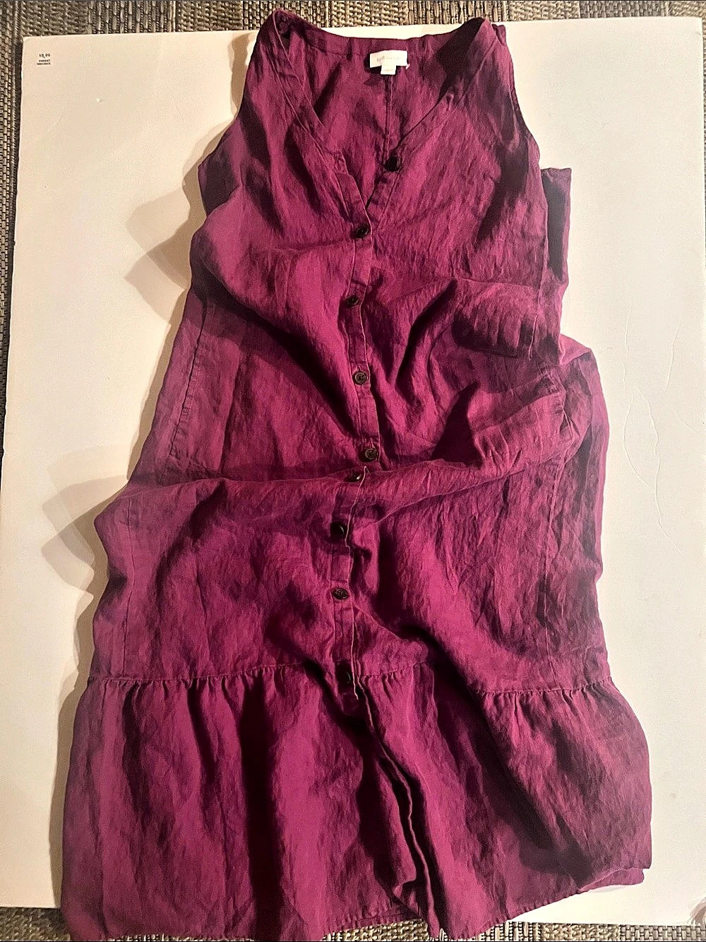 Linen dress, J.Jill Love Linen, size XS
